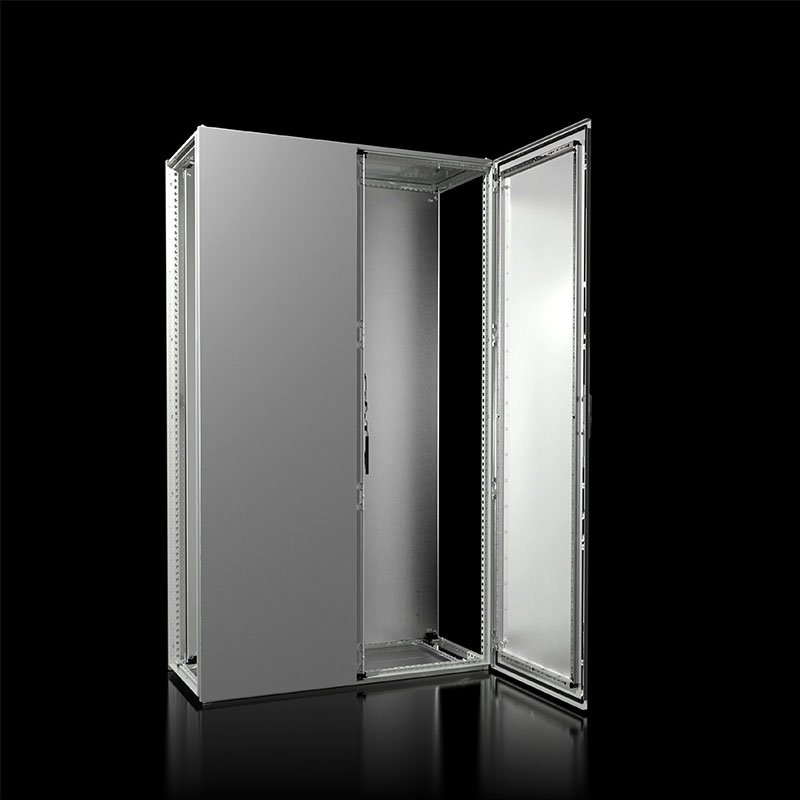 VX 8205000 并柜系统，宽高深：1200x2000x500 mm，钢板，带安装板，前双门