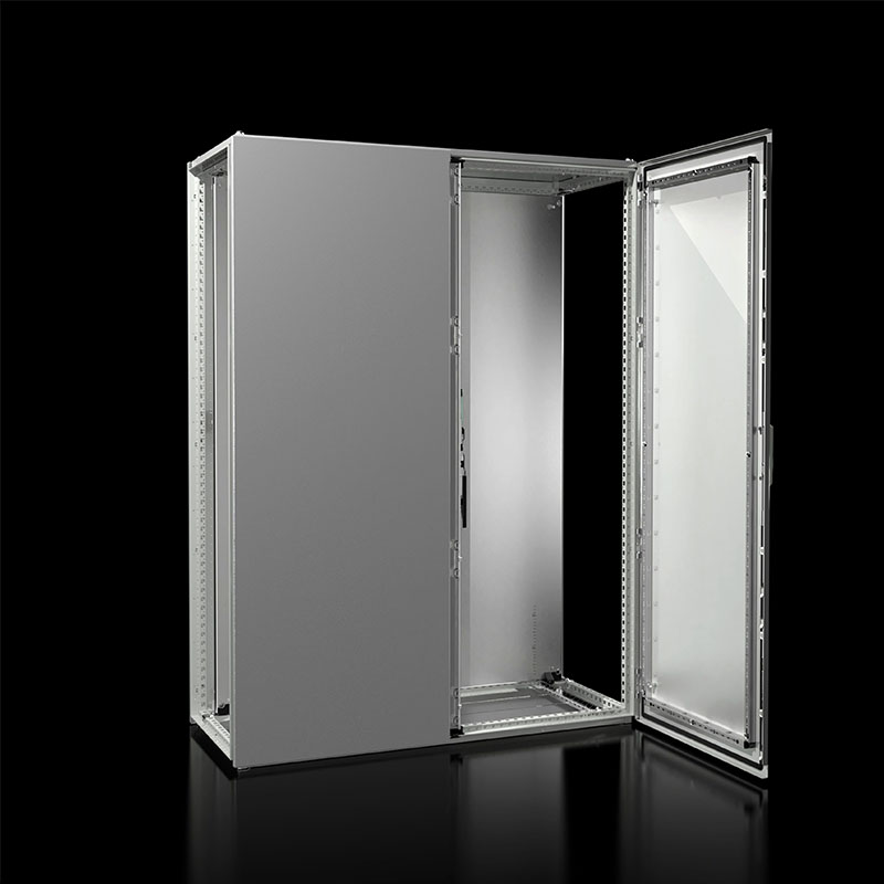 VX 8265000 并柜系统，宽高深：1200x1600x500 mm，钢板，带安装板，前双门