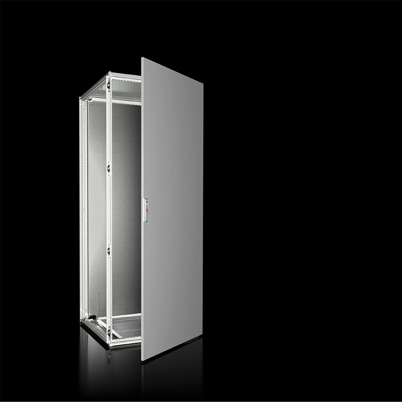 VX 8808000 并柜系统，宽高深：800x2000x800 mm，钢板，带安装板，前单门