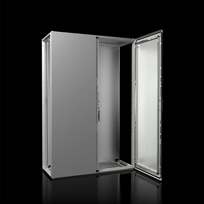 VX 8285000 并柜系统，宽高深：1200x1800x500 mm，钢板，带安装板，前双门