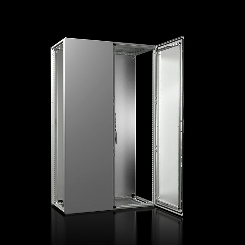 VX 8206000 并柜系统，宽高深：1200x2000x600 mm，钢板，带安装板，前双门