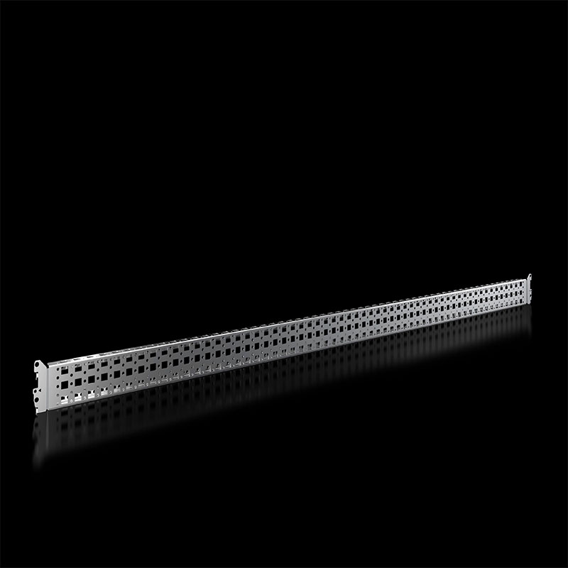 VX 8617180 带法兰冲孔轨 23 x 64 mm,用于内部安装平面
