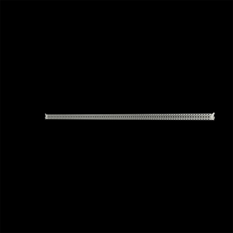 VX 8617160 带法兰冲孔轨 23 x 64 mm,用于内部安装平面