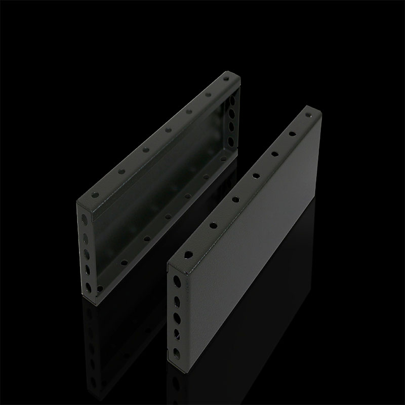 TS 8601050 侧面护板，高度：100mm，用于机柜宽度：500mm，RAL 7022,钢板