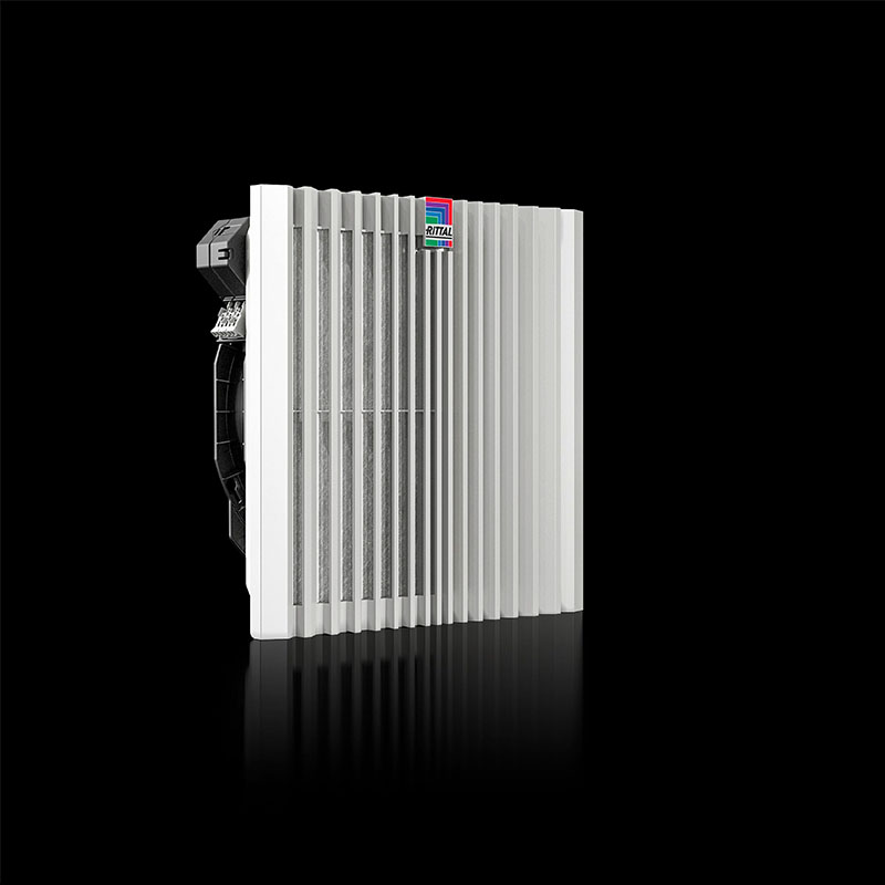 SK 3244740 Blue e+ 过滤器风扇，867/910 m³/h，400 V，3~，50 Hz/60 Hz，宽 x 高 x 深：323 x 323 x 156 mm，RAL 7035