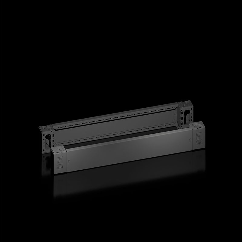 VX 8660006 底座角连接件，配备底座护板，前部和后部，高：100 mm，适用的宽度：1100 mm，钢板