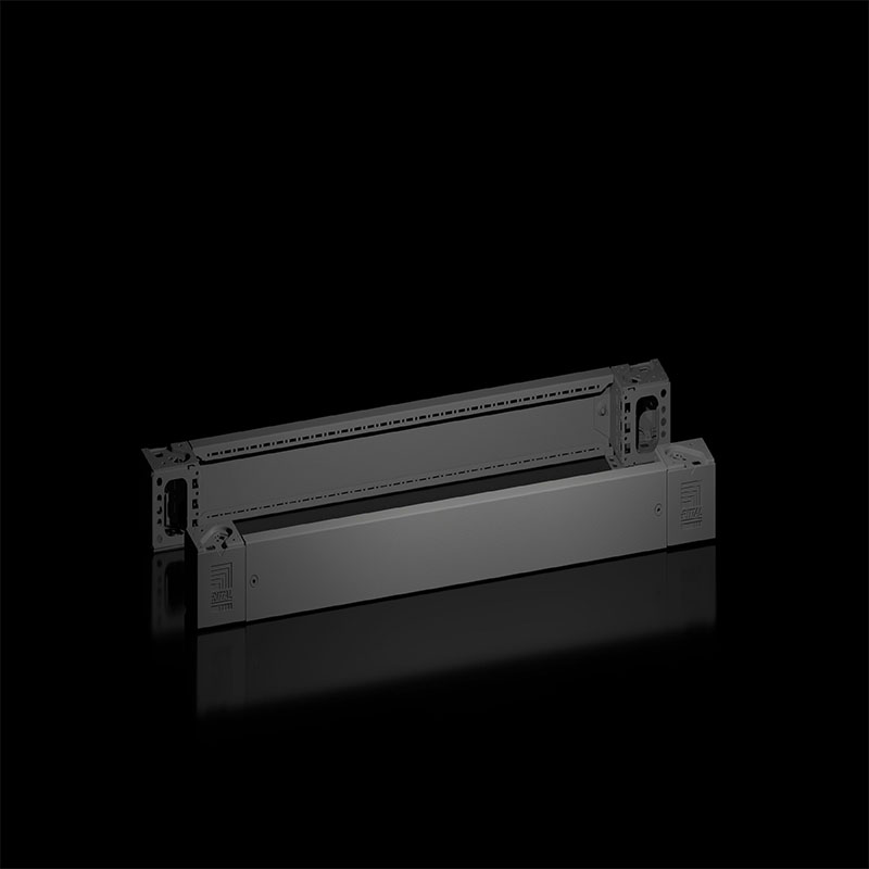 VX 8660005 底座角连接件，配备底座护板，前部和后部，高：100 mm，适用的宽度：1000 mm，钢板