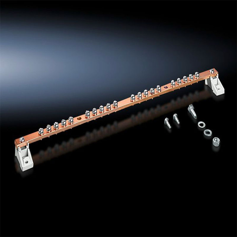 DK 7113000 接地排，水平安装，长度 450 mm，适用宽度/深度：>600 mm