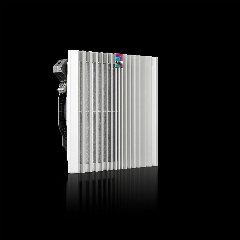 SK 3243700 Blue e+ 过滤器风扇，625/716 m³/h，230 V，1~，50 Hz/60 Hz，宽 x 高 x 深：323 x 323 x 144.5 mm，RAL 7035