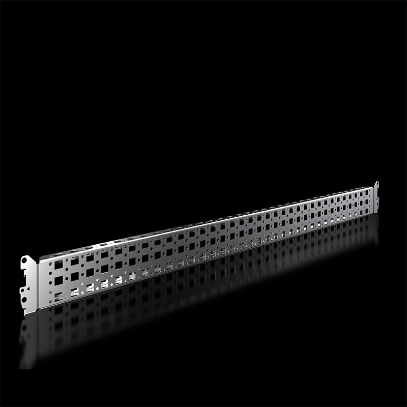 VX 8617150 带法兰冲孔轨 23 x 64 mm,用于内部安装平面